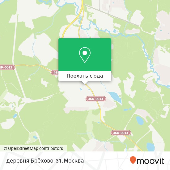 Карта деревня Брёхово, 31