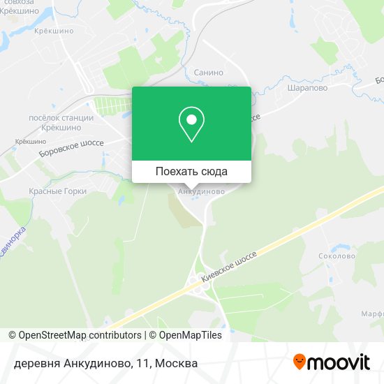 Карта деревня Анкудиново, 11