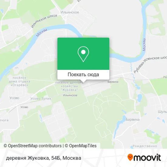 Карта деревня Жуковка, 54Б