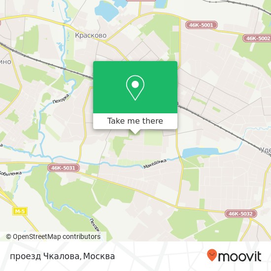 Карта проезд Чкалова