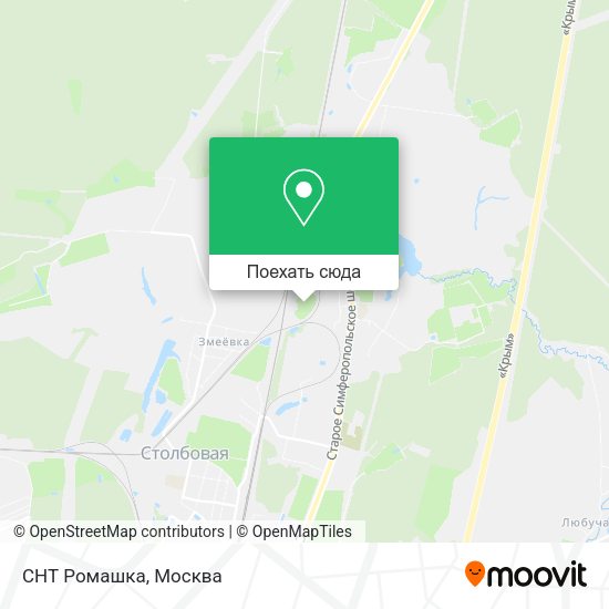 Карта СНТ Ромашка