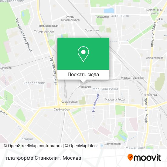 Карта платформа Станколит