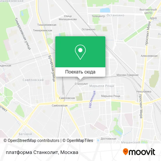 Карта платформа Станколит