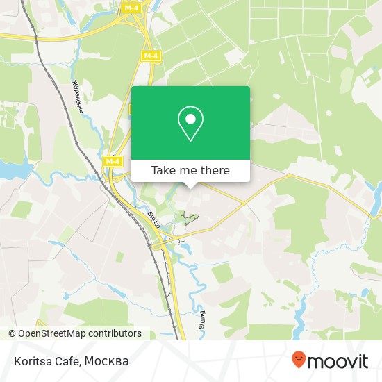Карта Koritsa Cafe, Ленинский район 142700