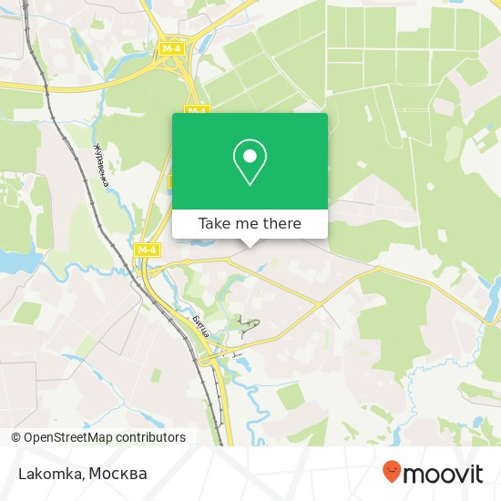 Карта Lakomka, Школьная улица, 43 Ленинский район 142703