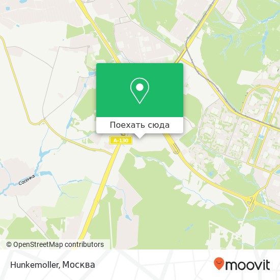 Карта Hunkemoller, Москва 142770