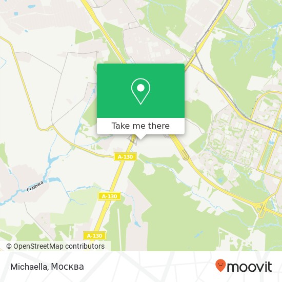 Карта Michaella, Москва 142770