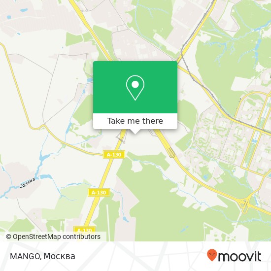 Карта MANGO, Москва 142770