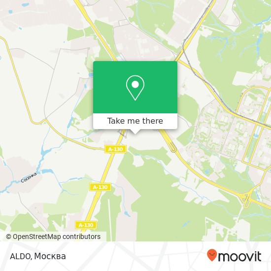 Карта ALDO, Москва 142770