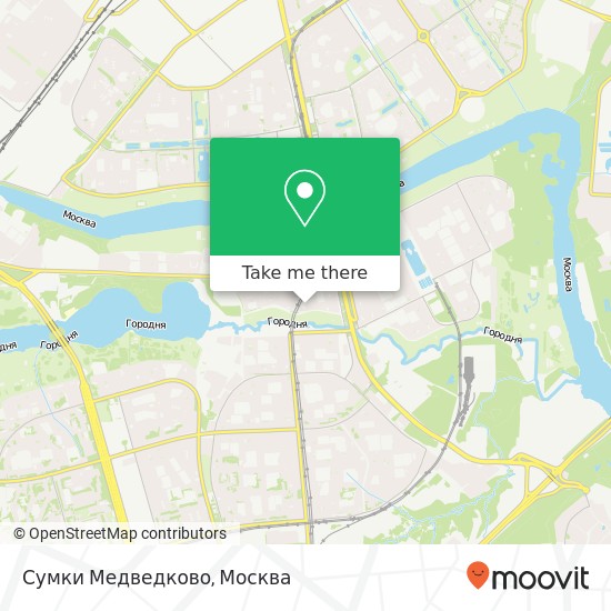 Карта Сумки Медведково, Москва 115211