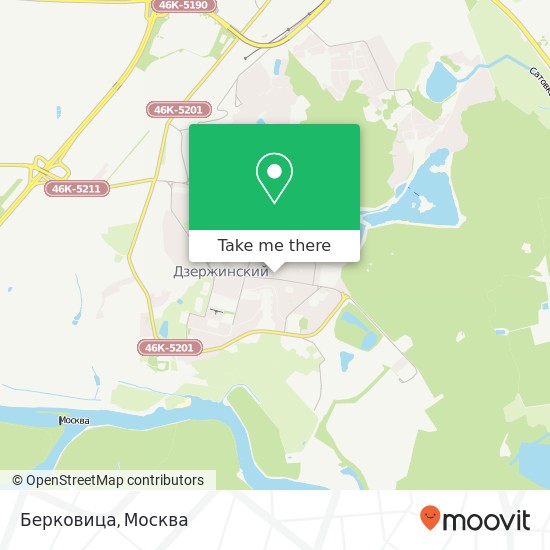 Карта Берковица, Лесная улица, 13 Дзержинский 140093