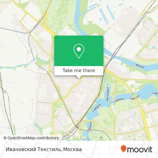 Карта Ивановский Текстиль, Москва 115477