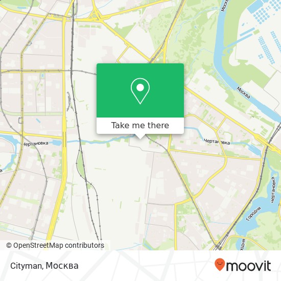 Карта Cityman, Москва 115477