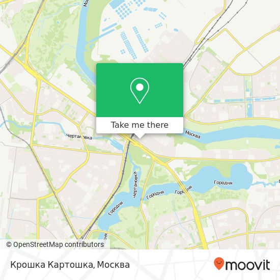 Карта Крошка Картошка, Москва 115211