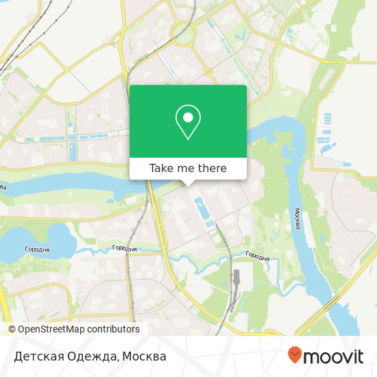 Карта Детская Одежда, Москва 115408