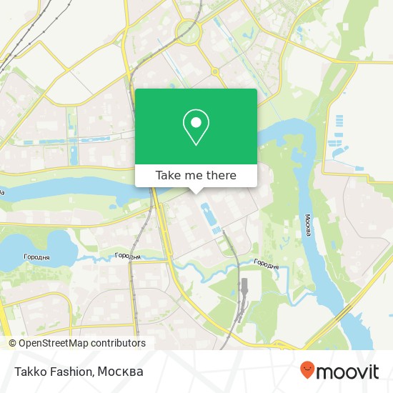 Карта Takko Fashion, Москва 115408