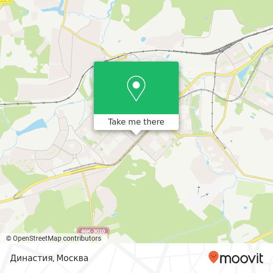 Карта Династия, Москва 119634