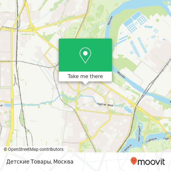 Карта Детские Товары, Москва 115409