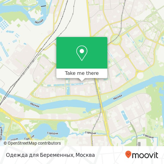 Карта Одежда для Беременных, Новочеркасский бульвар, 41 Москва 109369