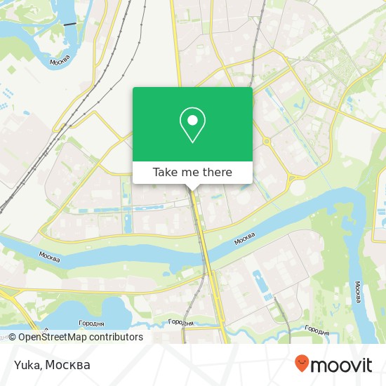 Карта Yuka, Люблинская улица, 169 korp 2 Москва 109652