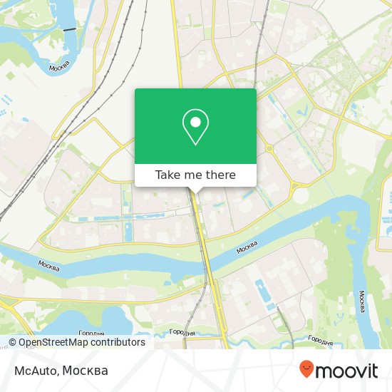 Карта McAuto, Люблинская улица, 165 korp 1A Москва 109652