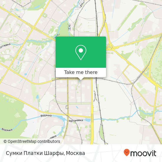 Карта Сумки Платки Шарфы, Артековская улица Москва 117556