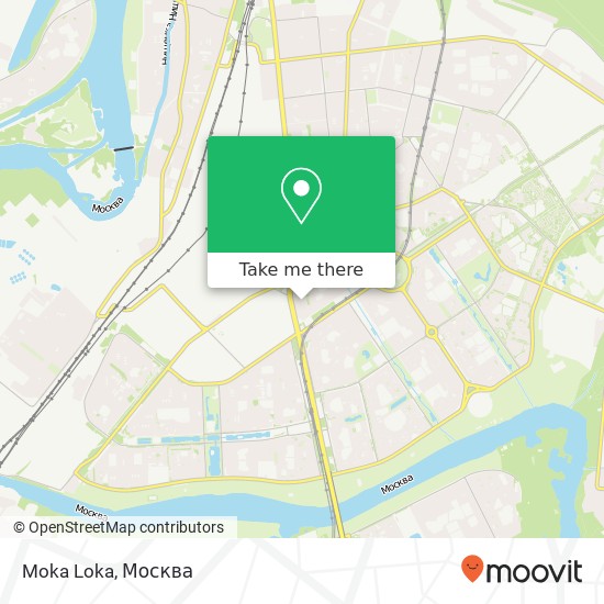 Карта Moka Loka, Москва 109341