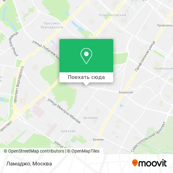 Карта Ламаджо