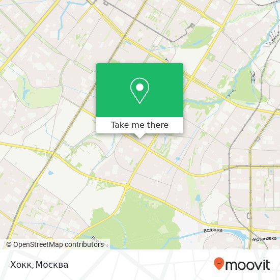 Карта Хокк, Москва 117461