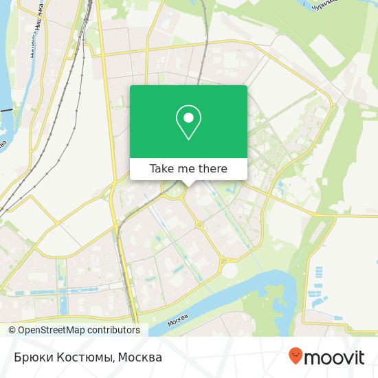 Карта Брюки Костюмы, Москва 109451