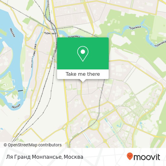 Карта Ля Гранд Монпансье, Краснодонская улица Москва 109382