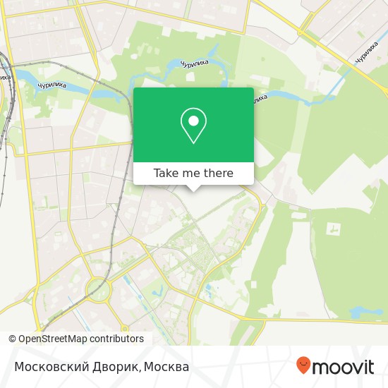 Карта Московский Дворик, Тихорецкий бульвар, 1 Москва 109559