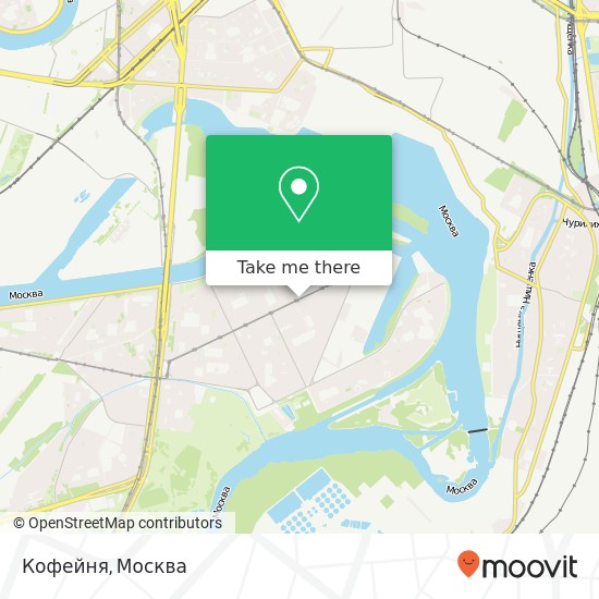 Карта Кофейня, Судостроительная улица Москва 115407