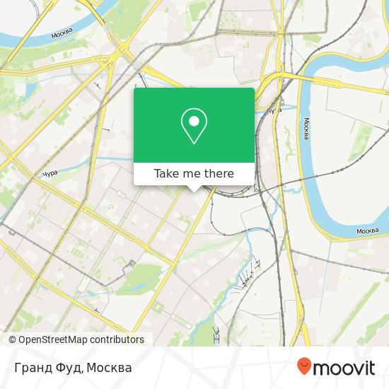 Карта Гранд Фуд, Москва 117447
