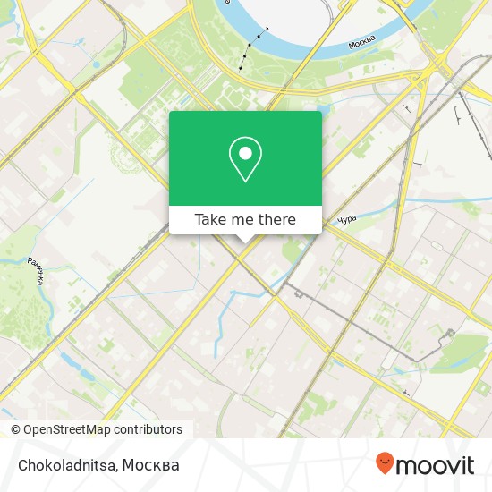 Карта Chokoladnitsa, Москва 119296