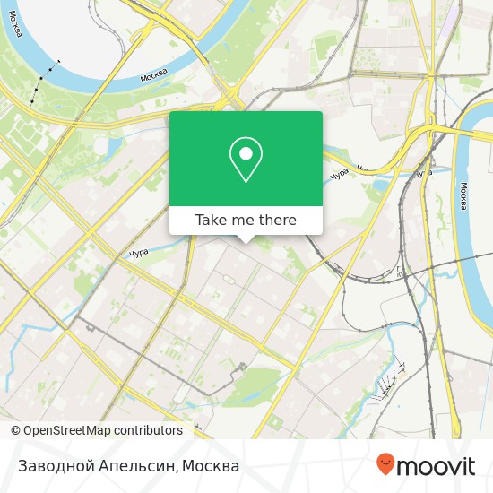 Карта Заводной Апельсин, улица Шверника, 11 Korp 1 Москва 117449