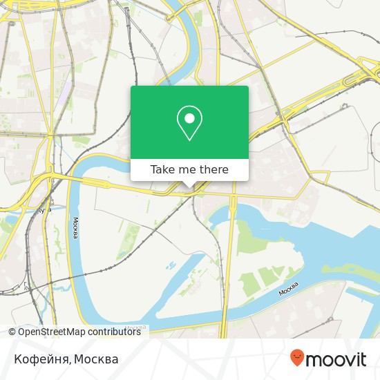 Карта Кофейня, 1-й Автозаводский проезд Москва 115280