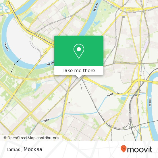Карта Tamasi, улица Вавилова Москва 119334