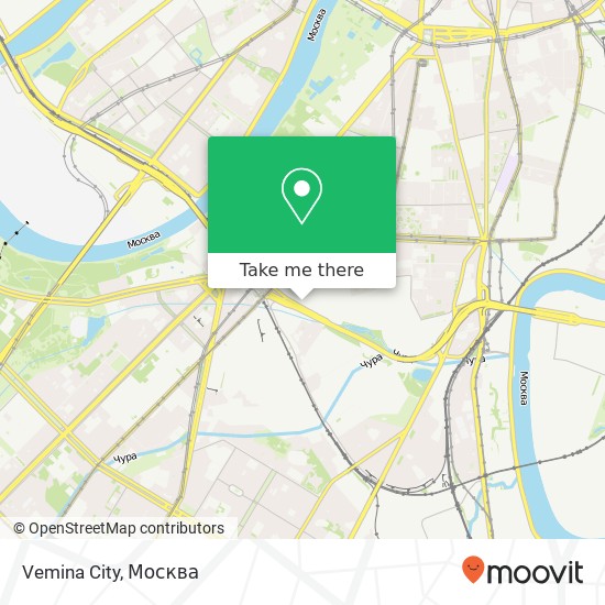 Карта Vemina City, Москва 115419