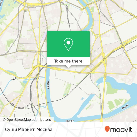 Карта Суши Маркет, Москва 115280
