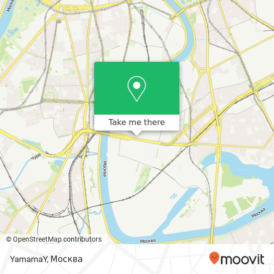 Карта YamamaY, 3-е Транспортное кольцо Москва 115280