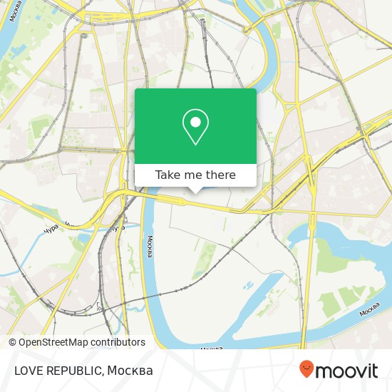 Карта LOVE REPUBLIC, Москва 115280
