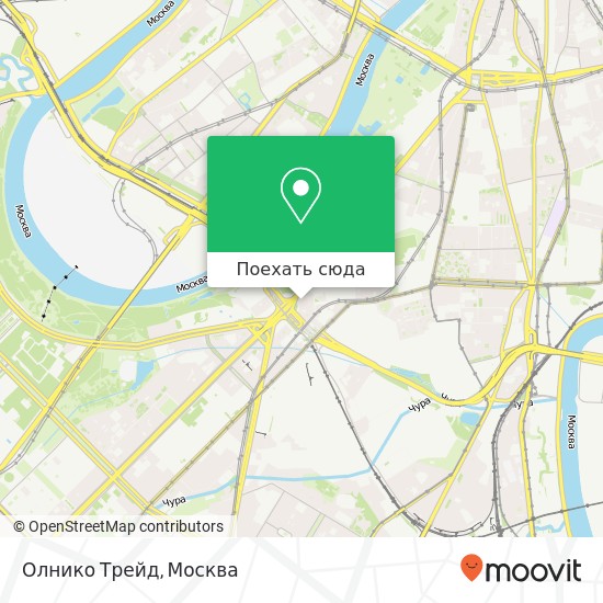 Карта Олнико Трейд, Москва 119334