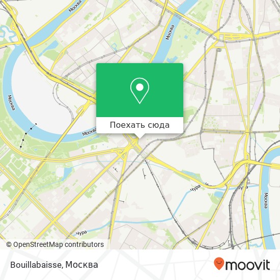 Карта Bouillabaisse, Ленинский проспект, 37 Москва 119334