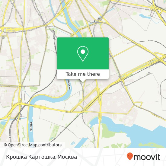 Карта Крошка Картошка, Москва 115280