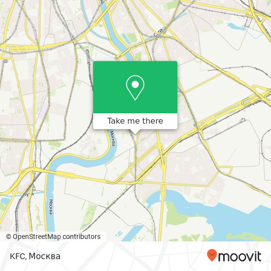 Карта KFC, Москва 115280