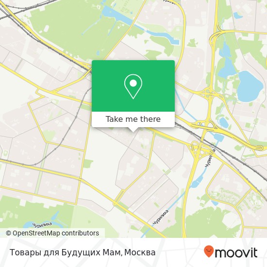 Карта Товары для Будущих Мам, Москва 109444