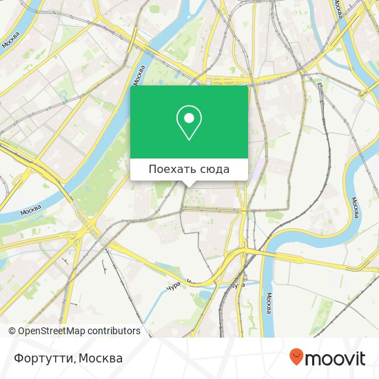 Карта Фортутти, улица Лестева, 21 / 61 korp 1 Москва 115419