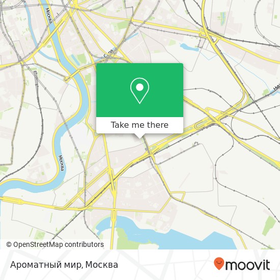 Карта Ароматный мир, улица Шарикоподшипниковская, 32 Москва