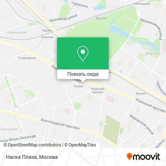 Карта Наска Плаза